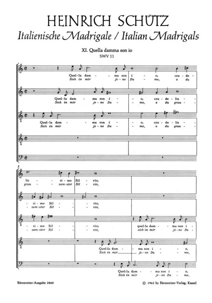 Quella damma son io - Sieh in mir jene Dame